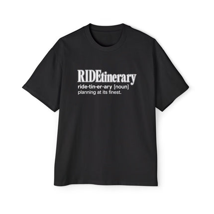 Ridetinerary - Oversized T-Shirt