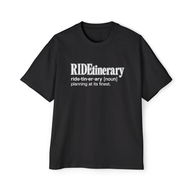 Ridetinerary - Oversized T-Shirt