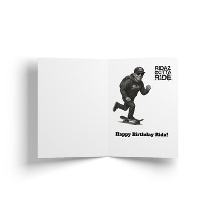 Ridaz Gotta Ride - Birthday Card