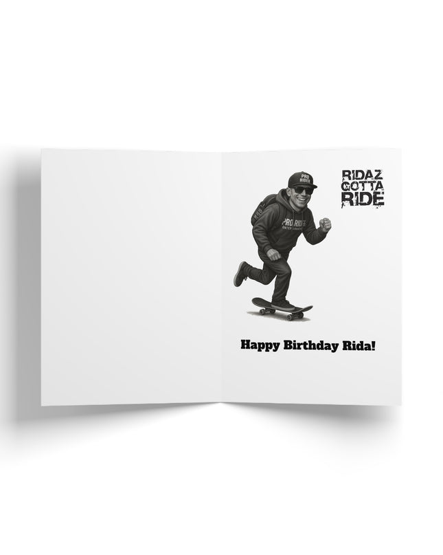 Ridaz Gotta Ride - Birthday Card