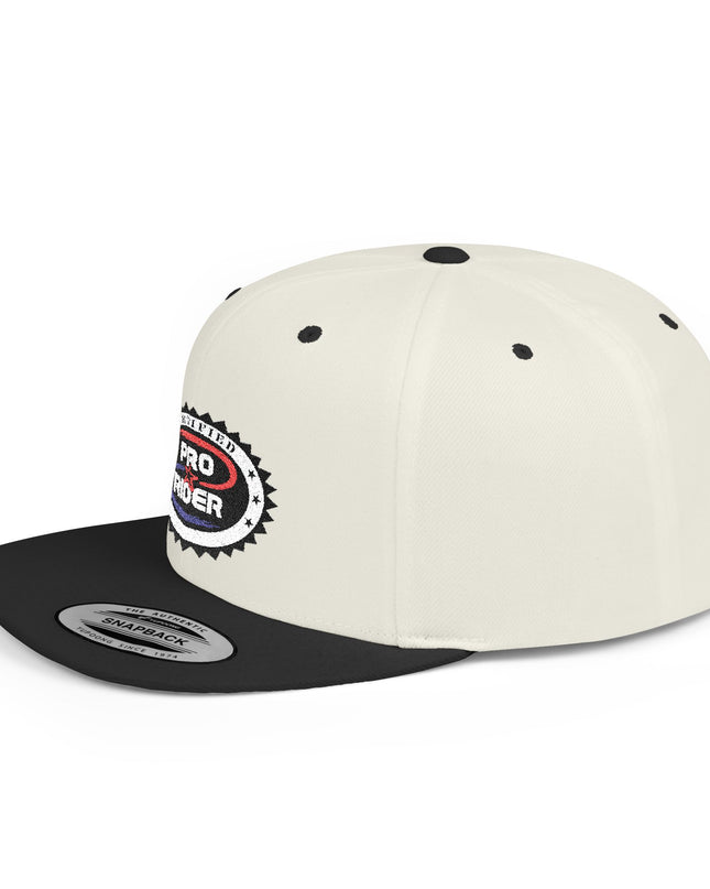Certified Pro Rider - Flat Bill Snapback Hat