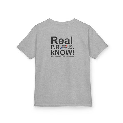 Pro Riders | Real P.R.O.S. kNOW! - Youth Oversized T-Shirt