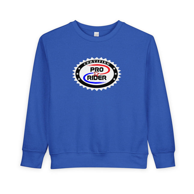 Certified Pro Rider - Toddler Crewneck Sweatshirt