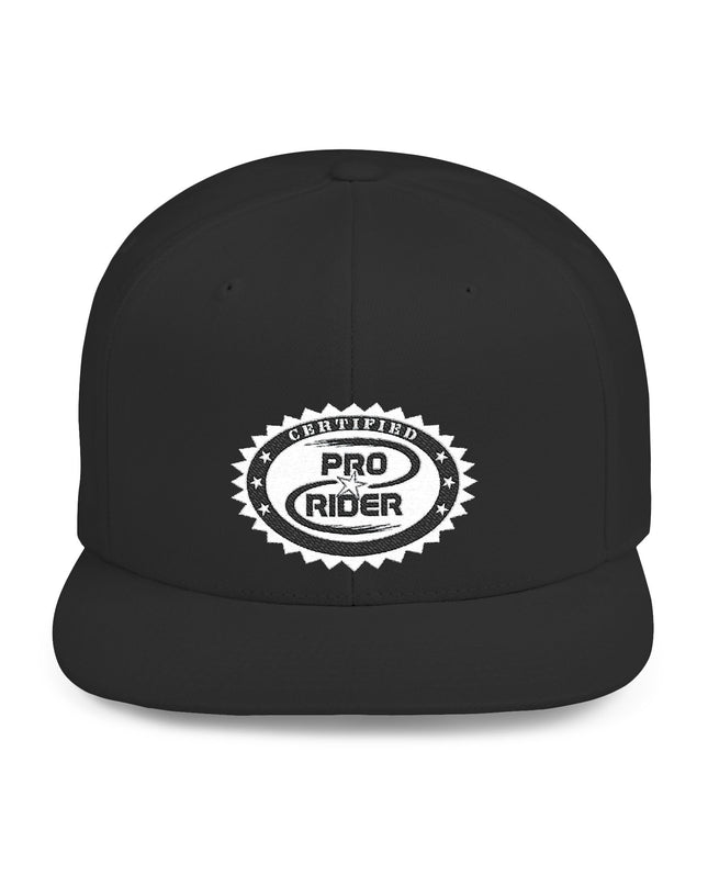 Certified Pro Rider - Flat Bill Snapback Hat