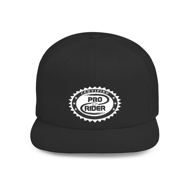 Certified Pro Rider - Flat Bill Snapback Hat