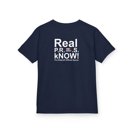 Pro Riders | Real P.R.O.S. kNOW! - Youth Oversized T-Shirt