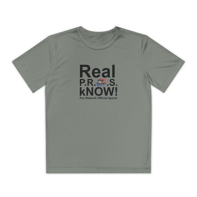 Pro Riders | Real P.R.O.S. kNOW! - Youth T-Shirt
