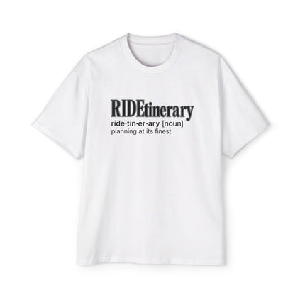 Ridetinerary - Oversized T-Shirt