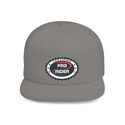 Certified Pro Rider - Flat Bill Snapback Hat