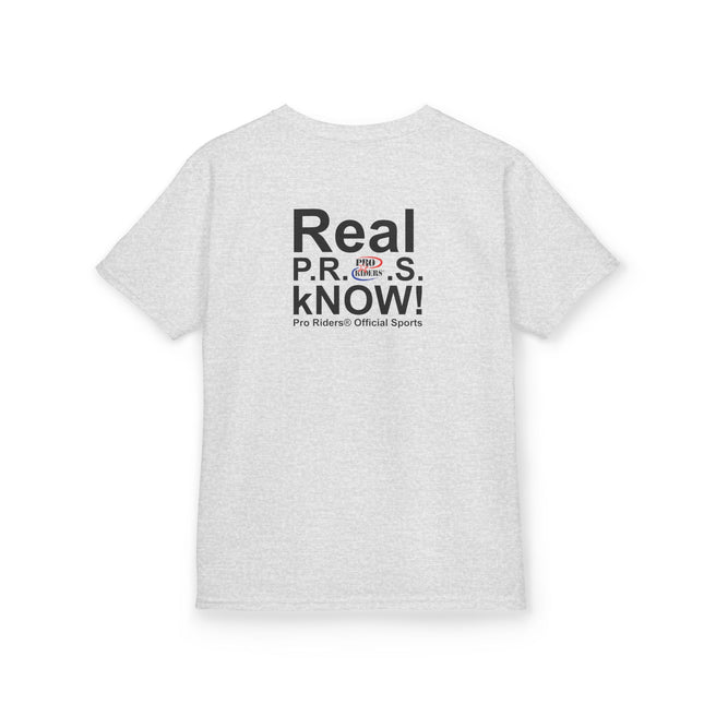 Pro Riders | Real P.R.O.S. kNOW! - Youth Oversized T-Shirt