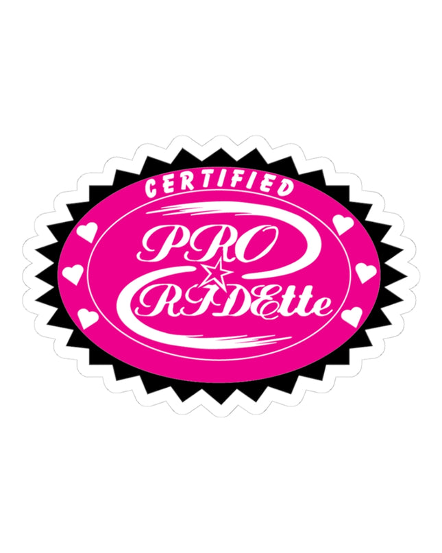 Certified Pro Ridette - Kiss-Cut Stickers