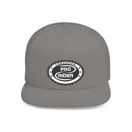 Certified Pro Rider - Flat Bill Snapback Hat