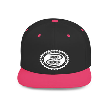 Certified Pro Rider - Flat Bill Snapback Hat
