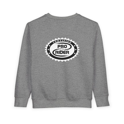 Certified Pro Rider - Toddler Crewneck Sweatshirt