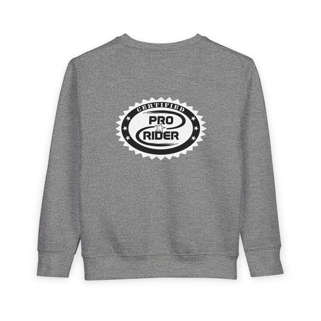 Certified Pro Rider - Toddler Crewneck Sweatshirt
