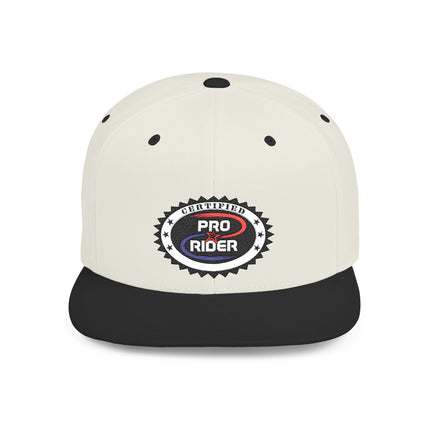 Certified Pro Rider - Flat Bill Snapback Hat