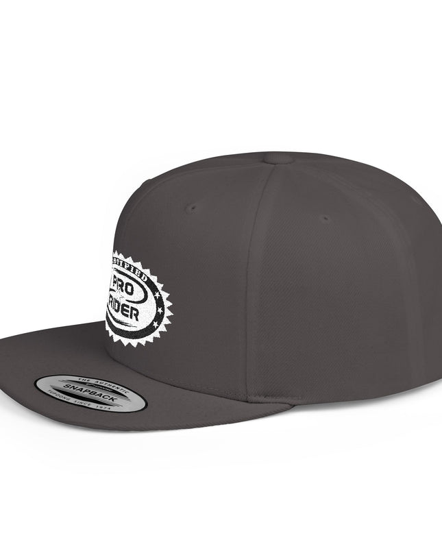 Certified Pro Rider - Flat Bill Snapback Hat