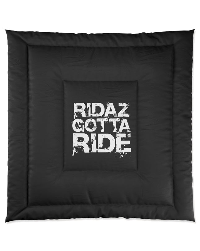 Ridaz Gotta Ride - Black Comforter