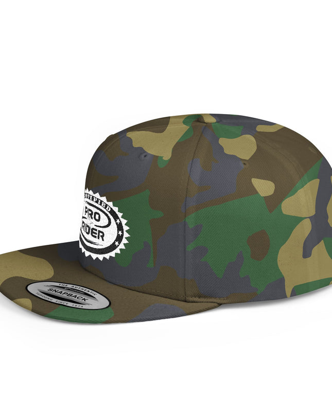 Certified Pro Rider - Flat Bill Snapback Hat