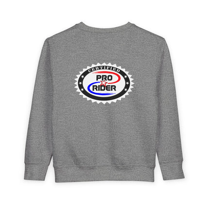 Certified Pro Rider - Toddler Crewneck Sweatshirt