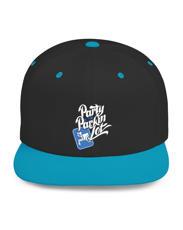 Party In The Parkin Lot - Flat Bill Snapback Hat