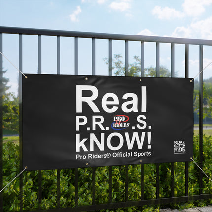 Pro Riders | Real P.R.O.S. kNOW! - Banner