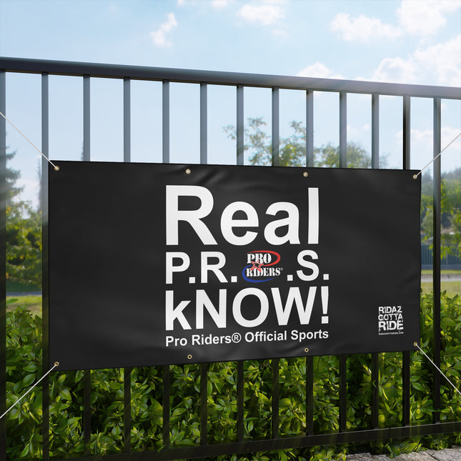 Pro Riders | Real P.R.O.S. kNOW! - Banner