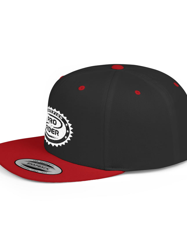 Certified Pro Rider - Flat Bill Snapback Hat