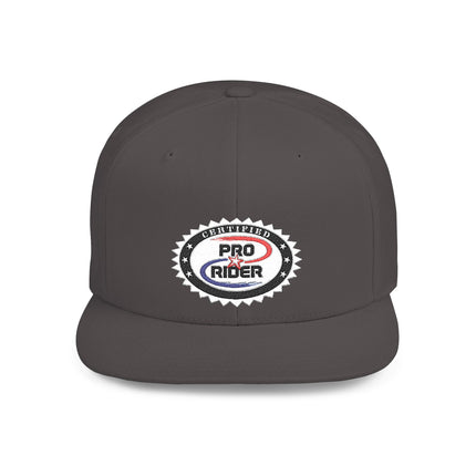 Certified Pro Rider - Flat Bill Snapback Hat