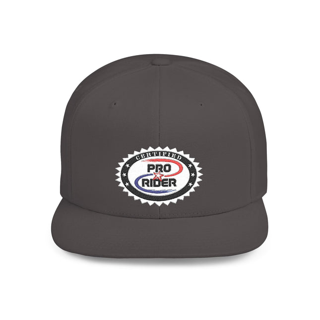 Certified Pro Rider - Flat Bill Snapback Hat