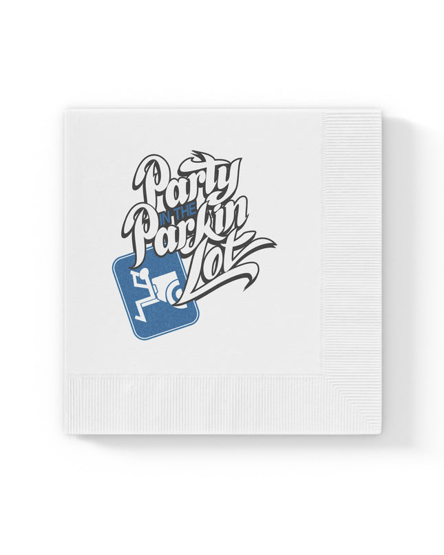 Party In The Parkin Lot - Beverage Napkins