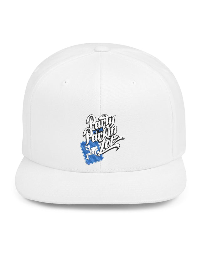 Party In The Parkin Lot - Flat Bill Snapback Hat