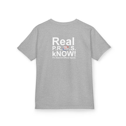 Pro Riders | Real P.R.O.S. kNOW! - Youth Oversized T-Shirt