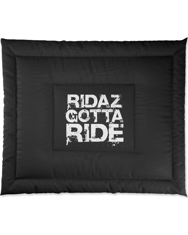 Ridaz Gotta Ride - Black Comforter