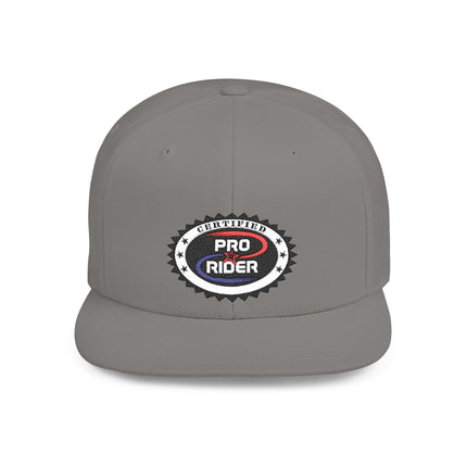 Certified Pro Rider - Flat Bill Snapback Hat