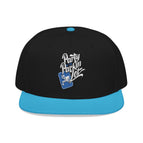 One size / Aqua blue/Black/Black