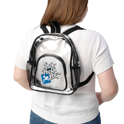 Party In The Parkin Lot - Clear Backpack