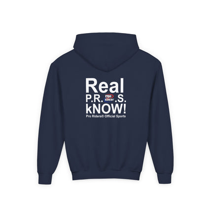 Pro Riders | Real P.R.O.S. kNOW! - Youth Pullover Hoodie