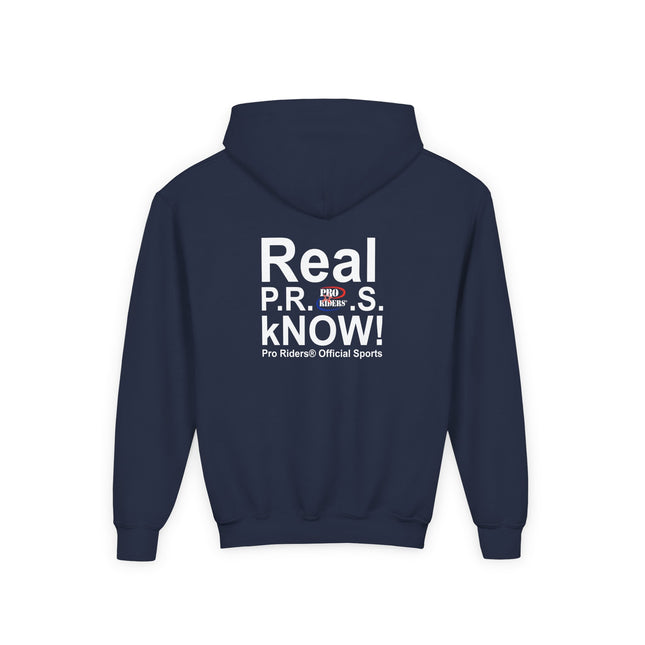 Pro Riders | Real P.R.O.S. kNOW! - Youth Pullover Hoodie