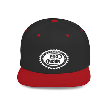 Certified Pro Rider - Flat Bill Snapback Hat