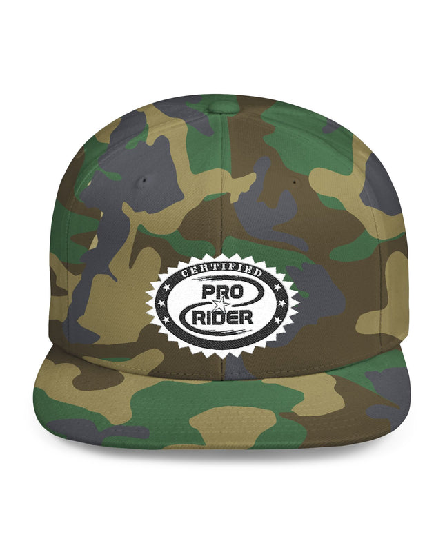 Certified Pro Rider - Flat Bill Snapback Hat