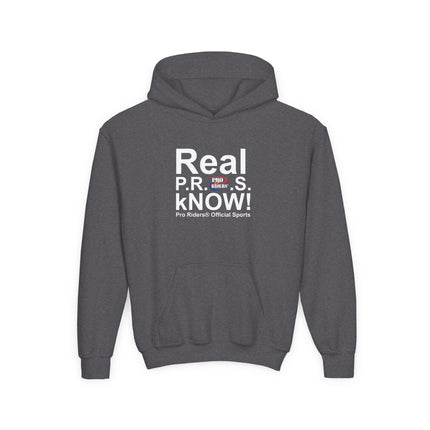 Pro Riders | Real P.R.O.S. kNOW! - Youth Pullover Hoodie