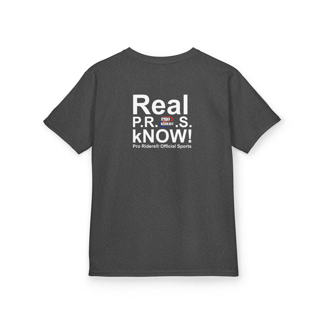 Pro Riders | Real P.R.O.S. kNOW! - Youth Oversized T-Shirt