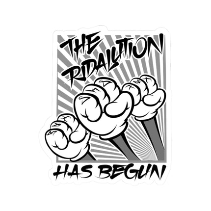 Pro Rider Entertainment, The Ridalution Has Begun - Kiss-Cut Stickers