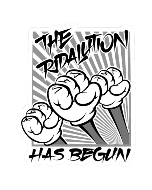 Pro Rider Entertainment, The Ridalution Has Begun - Kiss-Cut Stickers