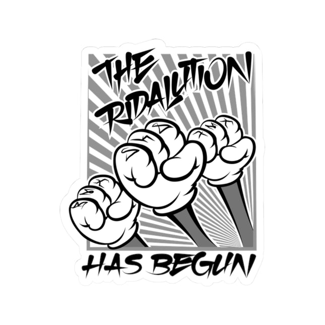 Pro Rider Entertainment, The Ridalution Has Begun - Kiss-Cut Stickers