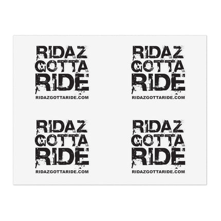 Ridaz Gotta Ride - Stickers 10 Kiss-Cut Sheets
