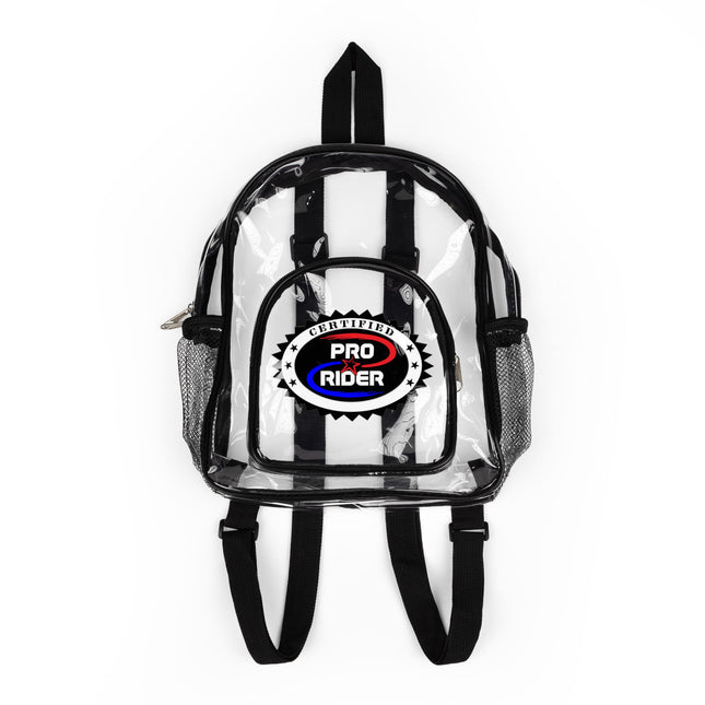 Certified Pro Rider - Clear Backpack