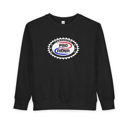 Certified Pro Rider - Toddler Crewneck Sweatshirt