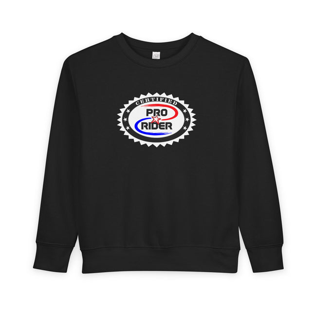 Certified Pro Rider - Toddler Crewneck Sweatshirt